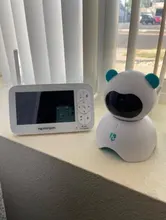 HeimVision-Monitor de bebé HMA36MQ, cámara de vídeo inalámbrica, 720P, HD, visión nocturna, temperatura de sueño, 5,0 pulgadas