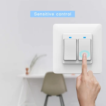 

Smart Home WIFI Electrical Touch Work With Alexa/Google Voice Control Blinds Motor Curtain Switch Blinds Smart Life APP EU