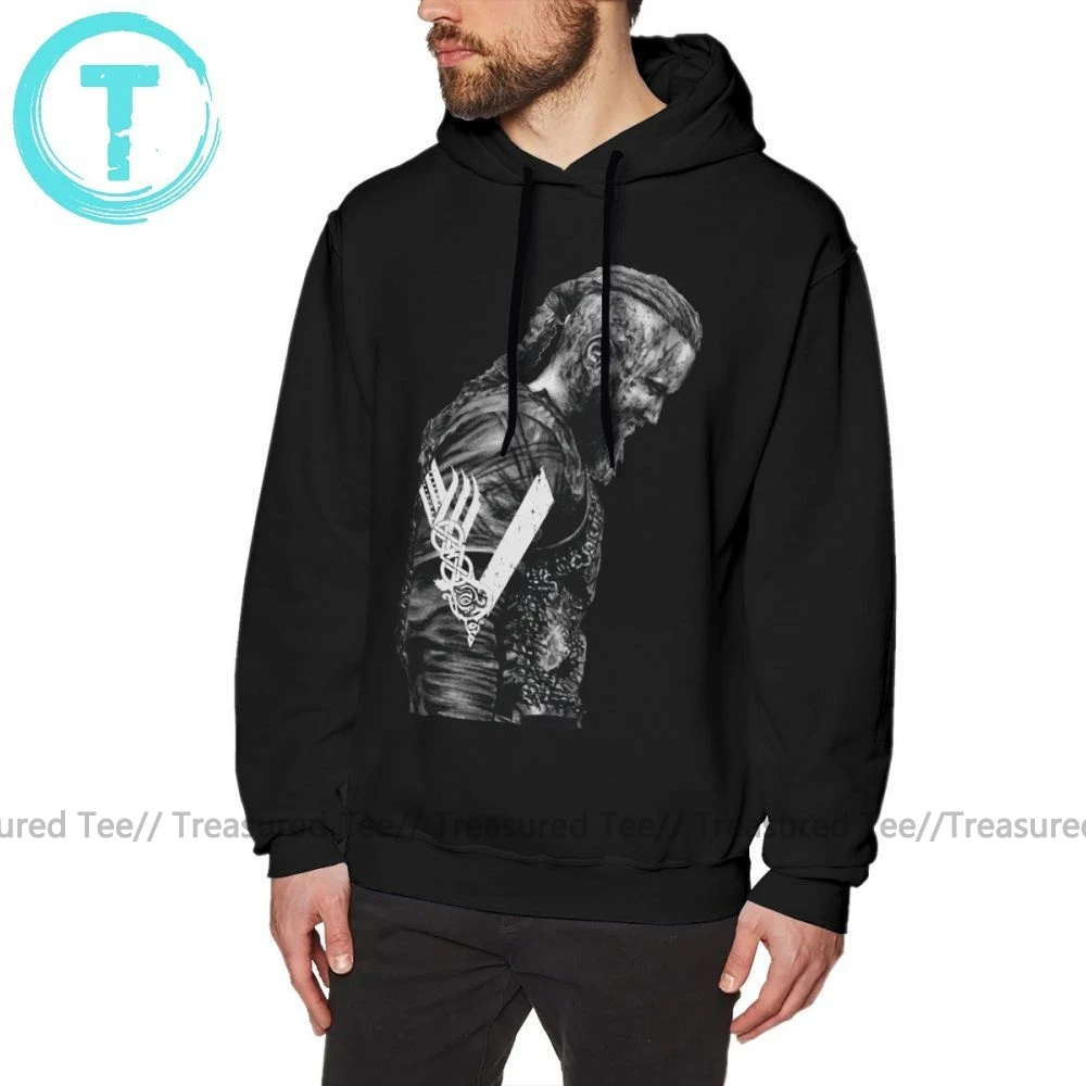 Худи Ragnar Lothbrok KING RAGNAR LOTHBROK толстовка викинги уличная одежда мужской пуловер худи