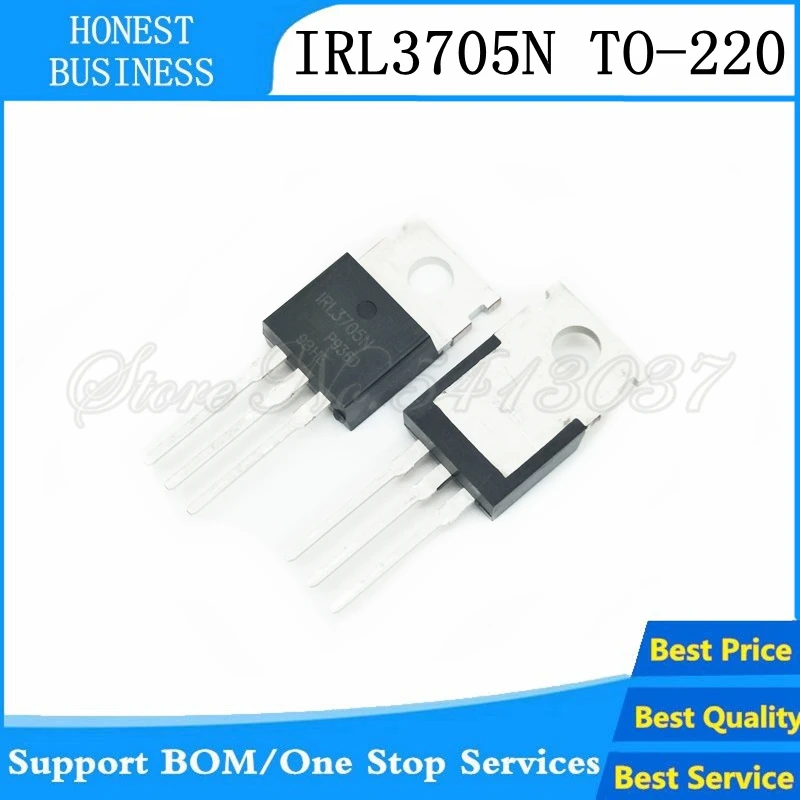20 шт.-100 шт./лот IRL3705NPBF-220 IRL3705N TO220 IRL3705 транзистор