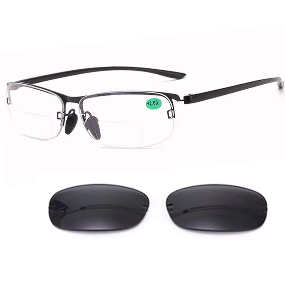 Прогрессивные Мультифокальные многофокусные очки для чтения, бифокальные очки с переходом, бифокальные Солнцезащитные очки для мужчин, очки для дальнозоркости, дальнозоркости, дальнозоркости