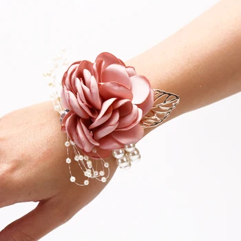 

Wrist Flower Girls Bridesmaid Sisters Wedding Prom Party Bracelet Wedding Supply Party Decor Bridal Prom Accessories