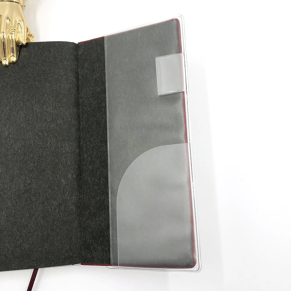 Прозрачная защитная крышка из ПВХ fromthonon для недель планировщика HO BO|Записные