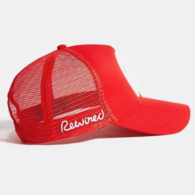 Baseball Cap R Embroidery | Trucker Baseball Cap | Fashion 