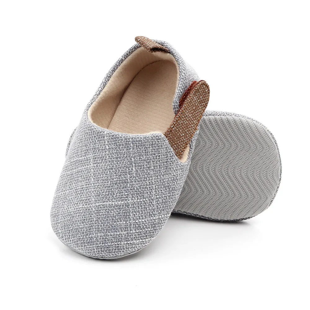 Boy Plaid Shoes Toddler Booties Newborns Sole Classic Floor 0-18 Months Soft Infant Brand Crib First Walkers