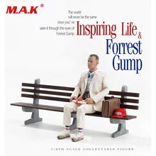 Для коллекции 1/6 DJ-16002 rforest Gump Tom Hanks г-н Аган 1" Модель Фигурки для фанатов праздничные подарки