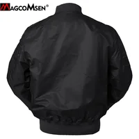 Buy MAGCOMSEN Autumn Men Military Jacket MA-1 Bomber Army Pilot Coat Casual Varsity Baseball Jackets Tactical Windbreaker Outerwear Online - Image 3