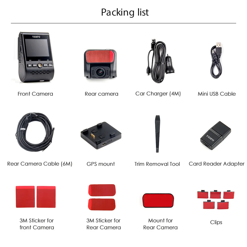 VIOFO A129 Plus Duo wideorejestrator samochodowy kamera na deskę rozdzielczą z tylną kamerą samochodowy rejestrator wideo Quad HD Night Vision czujnik Sony Dashcam z GPS 6 VIOFO A129 Plus Duo wideorejestrator samochodowy kamera na deskę rozdzielczą z tylną kamerą samochodowy rejestrator wideo Quad HD Night Vision czujnik Sony Dashcam z GPS 6