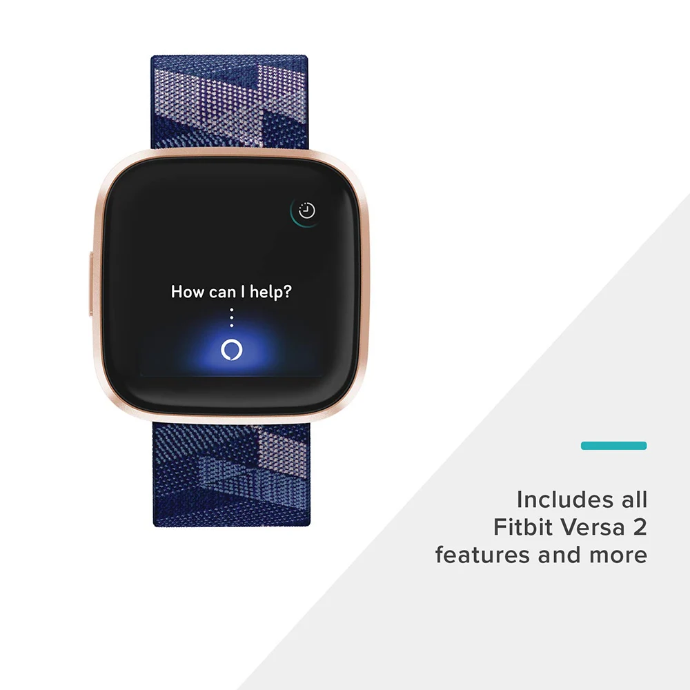 Оригинальные Смарт часы Fitbit Versa 2 специальное издание для здоровья и фитнеса с