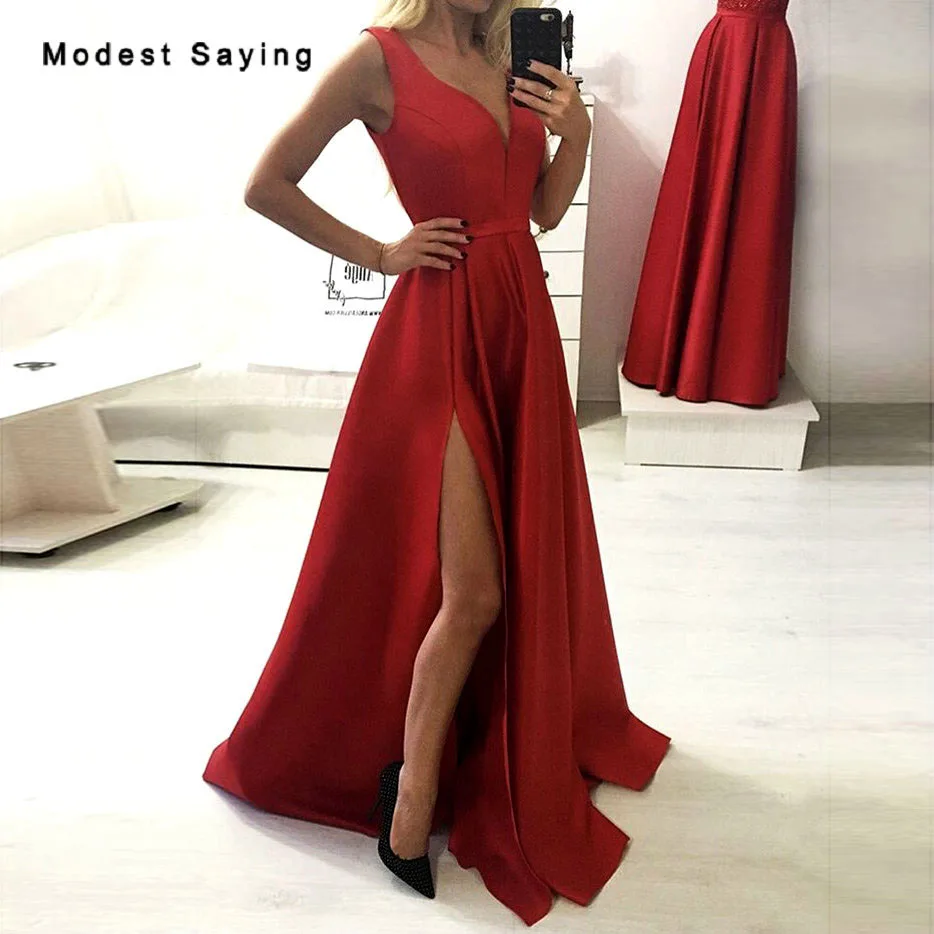 Elegant Sweetheart Burgundy Prom Dresses 2019 Sexy Party Gowns with ...