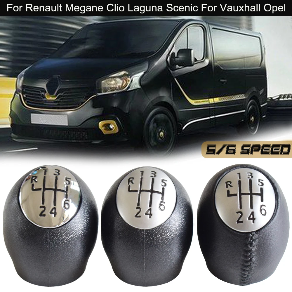 5/6 скорость черный пластик MT ручка переключения передач для Renault SCENIC Лагуна TRAFIC ESPACE MEGANE для Nissan INTERSTAR