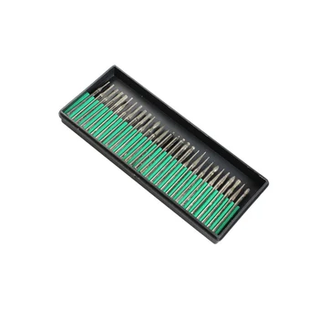 

30 Pcs/Set 3mm Rotary Drill Bits Crystal Diamond Burrs Kit Ceramics Gems Engraving Tools SP99