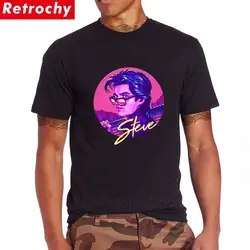 Забавный дизайн, Мужская футболка с двумя мирами, хлопковая Футболка с круглым носком в стиле хип-хоп, уличная одежда для чужих вещей