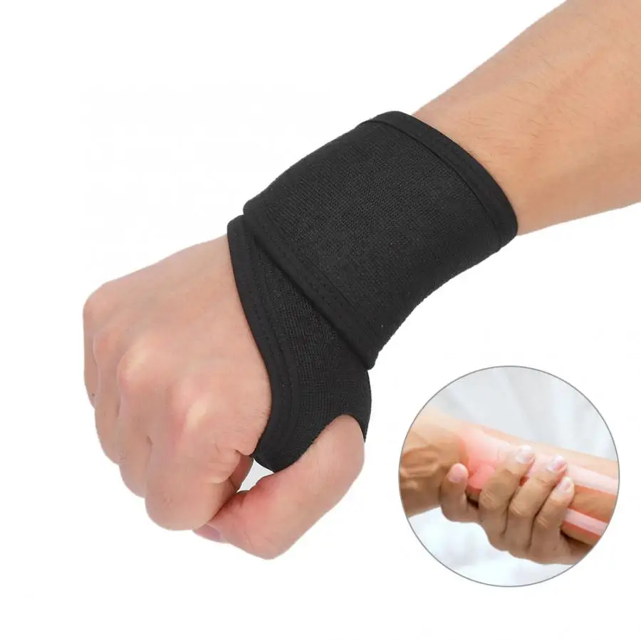 Orthopedic Brace Unisex Adjustable Elastic Wrist Brace Wrist Strap
