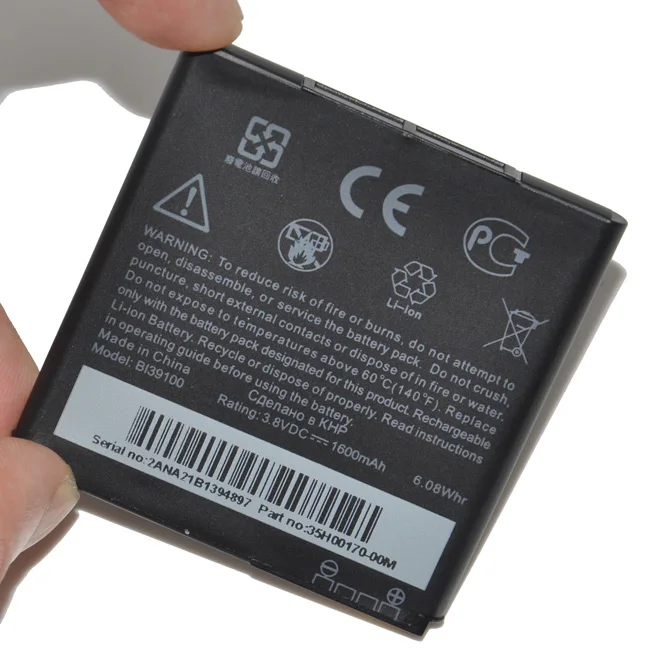 Аккумулятор OHD BI39100 1600 мАч для htc Sensation XL X315E Titan X310E G21 G20/Rhyme S510b
