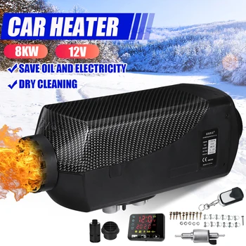 

Car heater 8KW 12V Air Diesel Heater Parking Heater With Remote Control LCD Switch D isplay RV, Camping trailer, truck, boat,bus