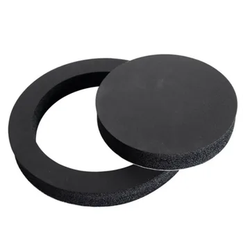 

Ring Insulation Cotton 2pcs 6.5'' Car Speaker Trim Sound Soundproof Rubber foam