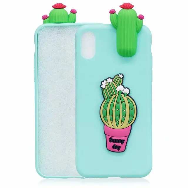 Plant Cactus Чехол для Honor 8 S Мягкий Силиконовый ТПУ чехол для телефона huawei Honor 8 S 8 S KSE-LX9 KSE LX9 Honor8S чехол милый защитный чехол - Цвет: Plant Cactus