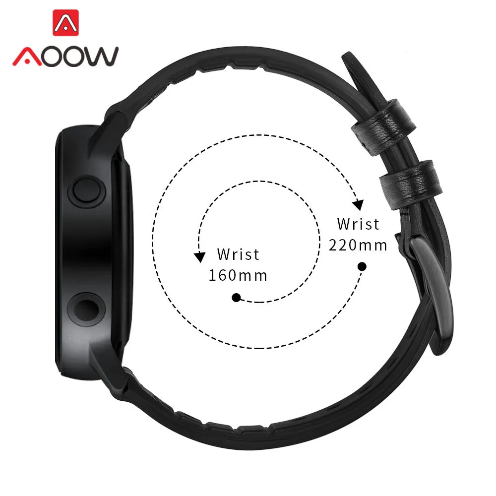 Кожаный ремешок для gear S2 классический samsung Galaxy Watch 42 мм Huami Amazfit Bip Band 20 мм ремешок для часов Correa силиконовый браслет ремень