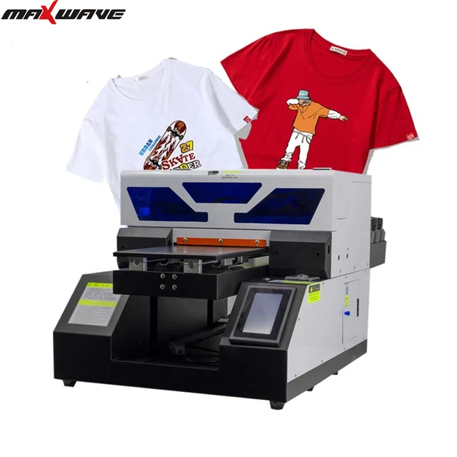 Stampante diretta per indumenti stampante digitale per magliette in tessuto  DTG formato A3 stampante UV A2