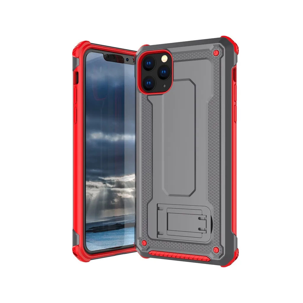 Mosunx для iPhone 11Pro Max, 6,5 дюймов, чехол, полный корпус, прочный чехол s, ударопрочный, прямая подставка для iPhone 11, 6,1 дюймов, iPhone 11Pro 5,8