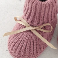 Baby Shoes and Gloves Knit Set