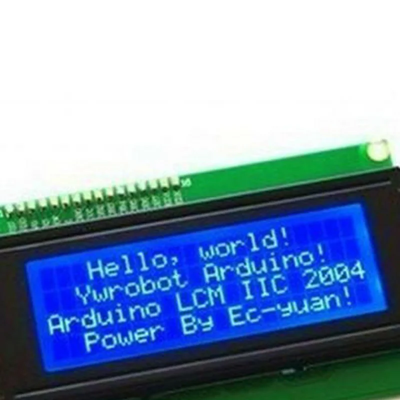 Плата кристаллический ЖК дисплей модуль для Arduino последовательный IIC/I2C/TWI 204