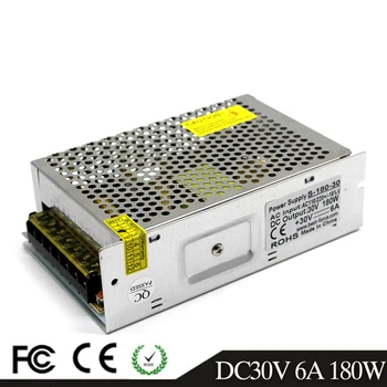 

Small Volume DC30V Power Supply Switch 6A 180W Driver Transformers 110V 220V AC TO DC SMPS for LED Light Stepper Motors CNC CCTV