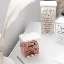 Герметичные пластиковые зерновые банки для кухни, прозрачные банки для мучной кофе, контейнеры для хранения пищевых продуктов