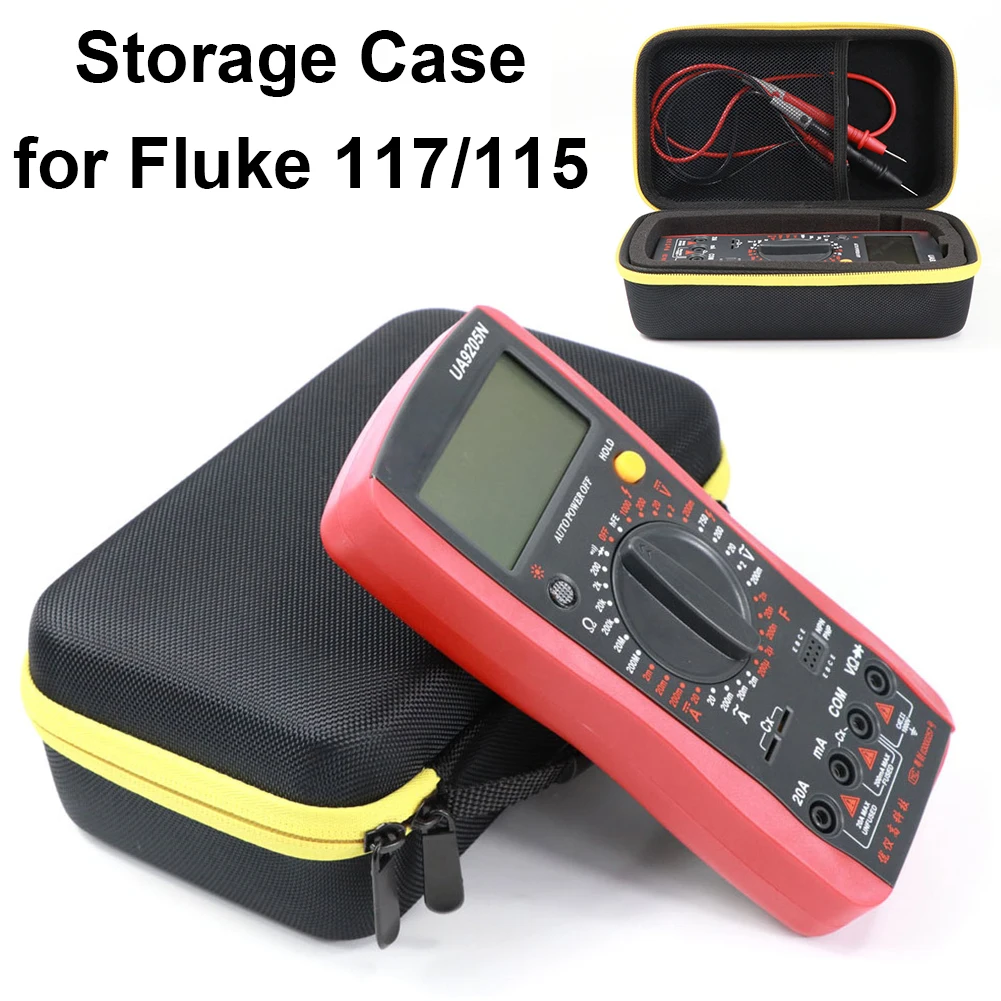 

NEW EVA Hard Travel Storage Case For Flukes 117/115 Electricians True RMS Multimeter Protective Storage Bags
