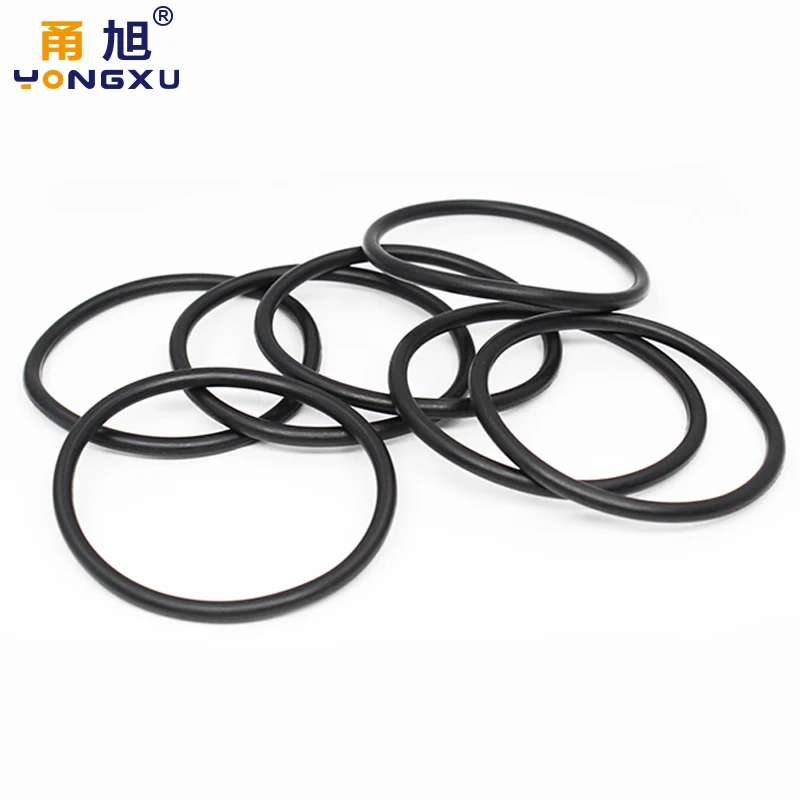 Rubber O Rings NBR O Ring Seal Gasket Thickness CS2.65mm ID6.75-100 Oil and Wear Resistant Automobile Petrol Nitrile Rubber O-Ring