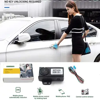 

For toyota tundra Smart Key Remote Central Locking/Unlock Smartphone Car Alarm Security Keyless Entry Automatic Trunk Opening