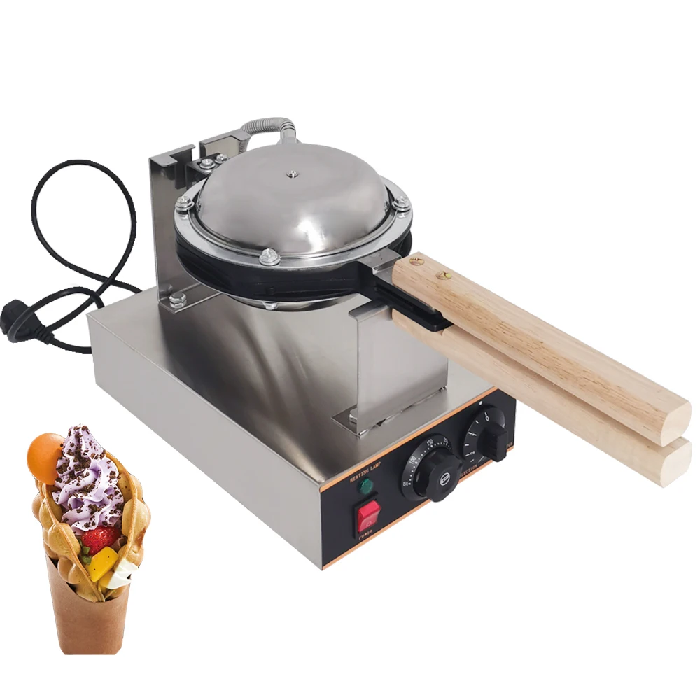 

1 Piece Brand New Non-stick Waffle Maker Machine Commercial Durable Egg Puff Cake Maker