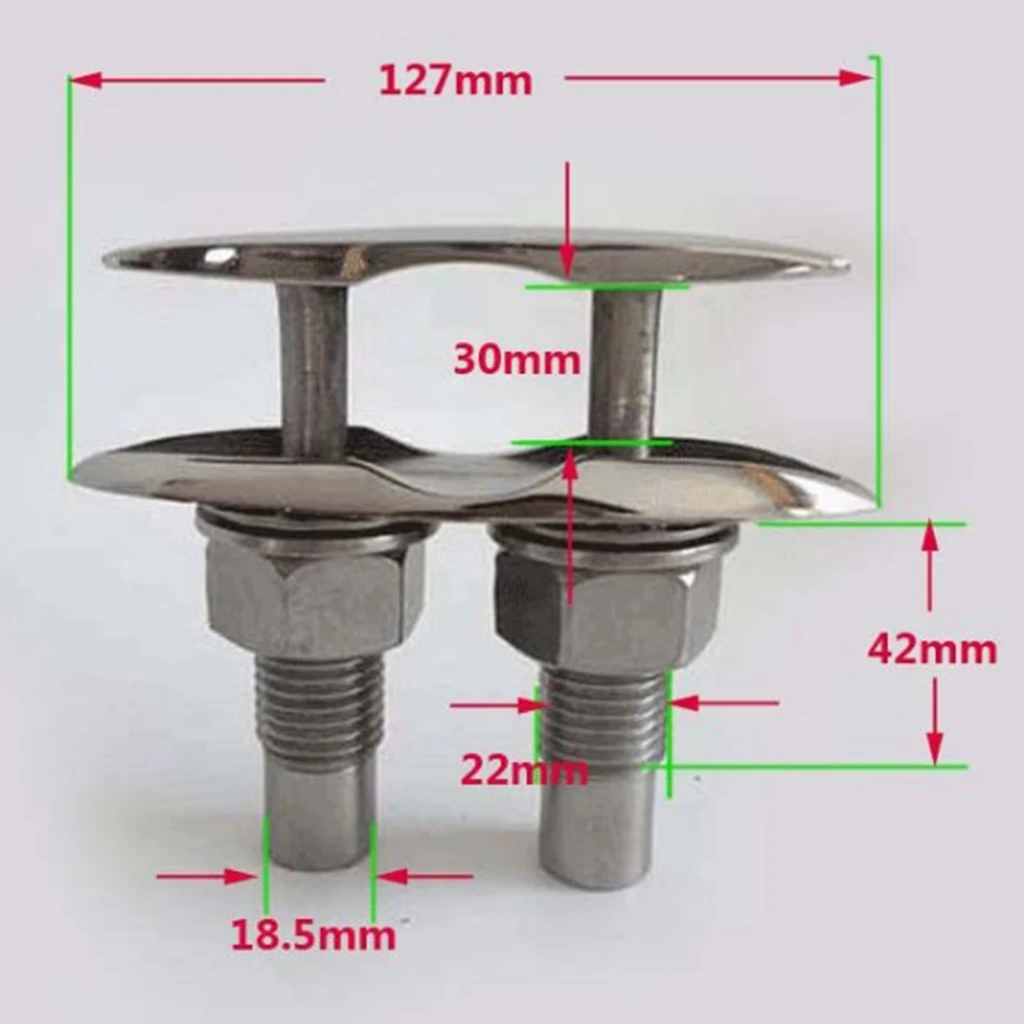5 дюймовая Скоба из нержавеющей стали/Скакалка для подъема парусной