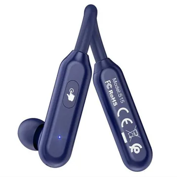 

Single Earphone Business Headphones Earhook Headset Hifi Touch Bluetooth 5.0 Earpiece Head Phones Handsfree Wireless Earphones