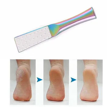 

1Pc Foot Rasp File Hard Dead Skin Callus Remover Professional Pedicure File Tools Stainless Steel Scraper Planing Knife