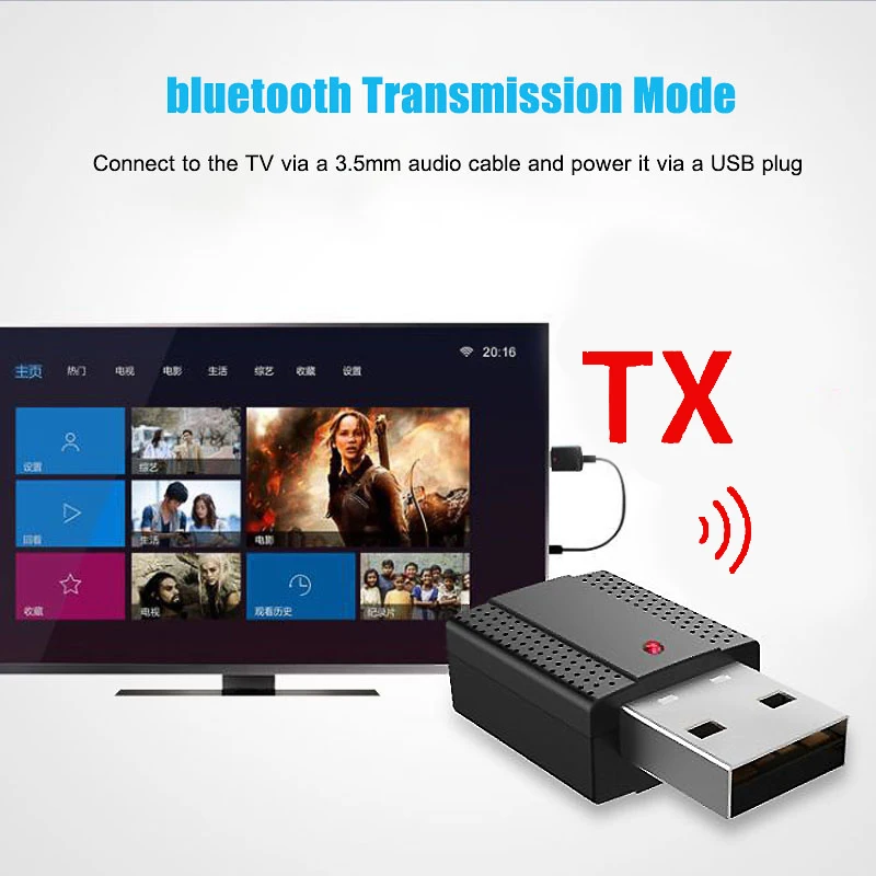 5,0 bluetooth передатчик приемник Мини 3,5 мм AUX стерео беспроводной bluetooth адаптер для автомобиля музыка bluetooth передатчик для телевизора