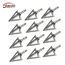Cheap Archery Fixed 3 Blades Broadhead Arrowhead 100 Grain Stainless Steel Arrow Head Hunting Tips Cheap Archery Fixed 3 Blades Broadhead Arrowhead 100 Grain Stainless Steel Arrow Head Hunting Tips