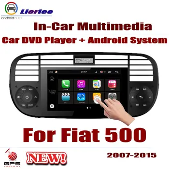 

2 din Car Android 1080P IPS LCD Screen For Fiat 500 2007~2015 Radio Stereo DVD Player GPS Navigation BT WIFI Multimedia System
