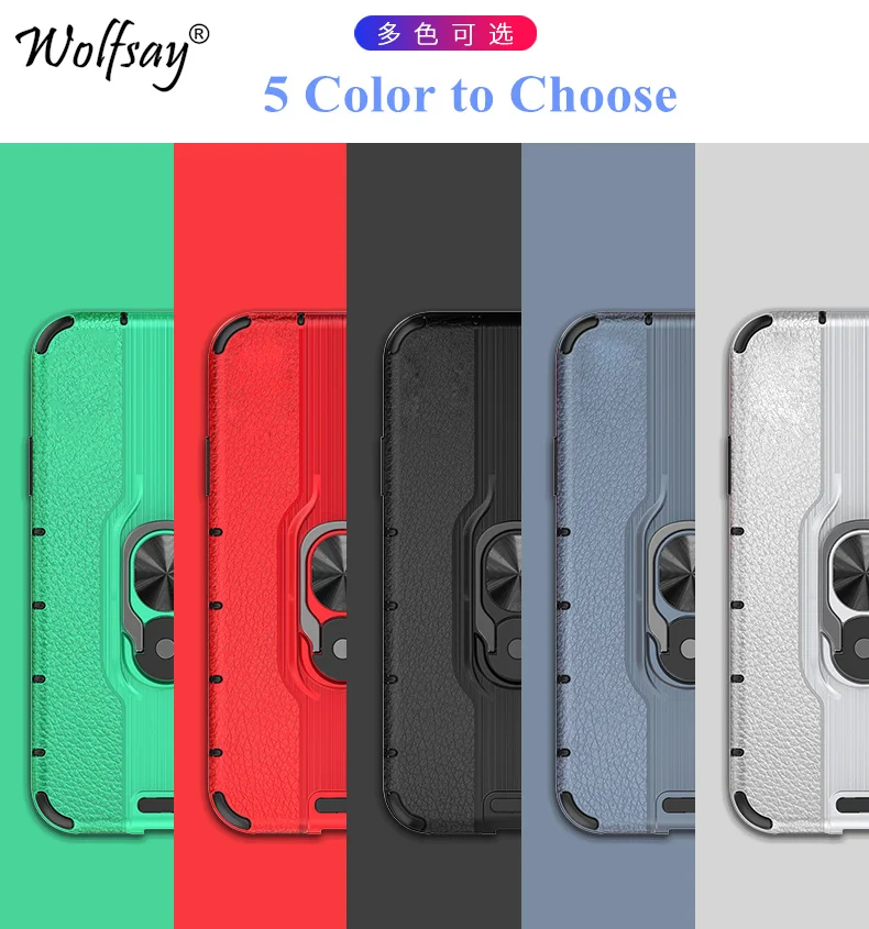 Magnetic Car Armor Case for Xiaomi Redmi Note 8 Matte PC& Soft Silicone Edge Cover Cases for Xiaomi Redmi Note 8 Porsche Design