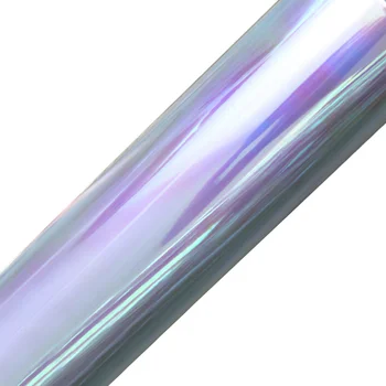 

Self-adhesive Chameleon Clear Car Van Headlights Tail Lights Fog Lights Tint Vinyl Film 30*120CM (Transparent)