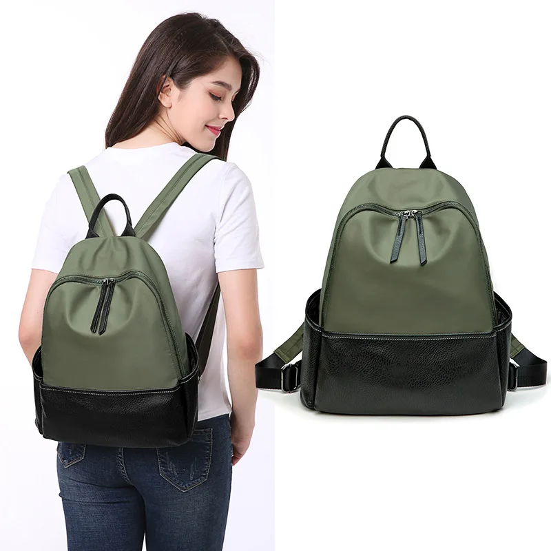 Модная школьная сумка через плечо, рюкзак mochila, женский рюкзак, высокое качество, Молодежные кожаные рюкзаки для девочек-подростков, Женский C1130