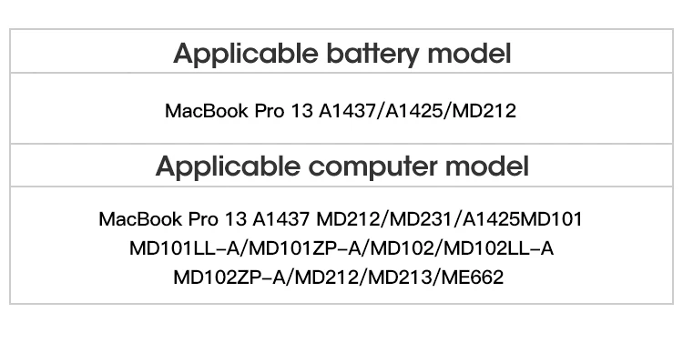 Nohon ноутбук Батарея A1437 для Apple MacBook Pro 1" retina A1425 поздно 2012 начале 2013 MD101 MD102 MD212 MD213 ME662 11,21 V 74Wh