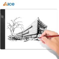 A4 podświetlana podkładka LED dla diament malarstwo, USB zasilane światło zestawu płyty, cyfrowy Tablet graficzny do tabliczka do rysowania artystyczny obraz pokładzie 1