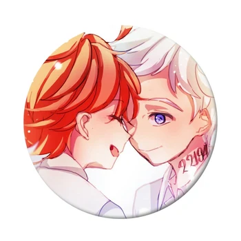 

Anime The Promised Neverland Emma Cosplay Badges Cute Brooch Pins Icon Ray Bag Clothes Collection Lapel Pins