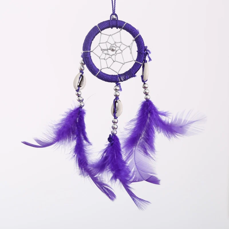 Z Dream Catcher Feathers Long Wall Car Hanging Ornament Key Chain Ornaments Board Game Gift Newest - Color: Z