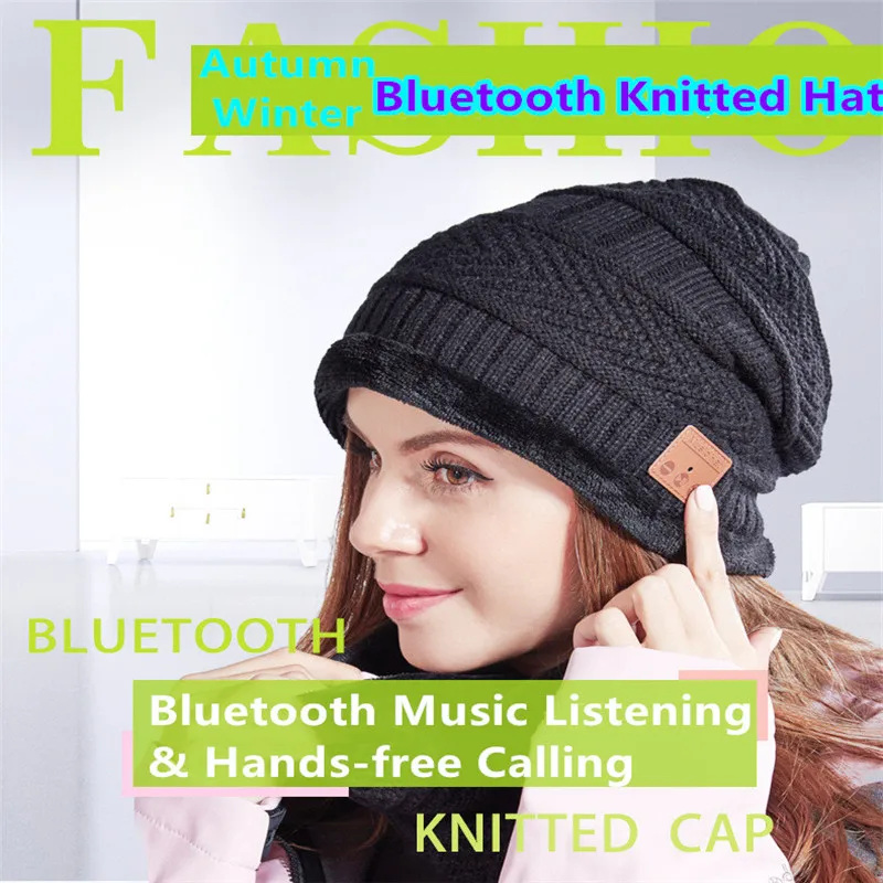 Зимний теплый шарф для Bluetooth шапка наборы ухода за кожей сверхмощные наушники
