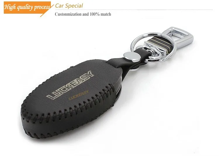 Luckeasy для nissan infiniti 4/5 кнопки rogue кожа Ключи сумка/чехол кошелек держатель key2a