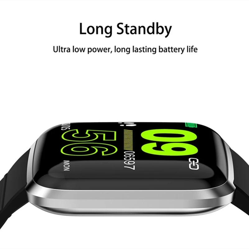 Nennbo 116 PRO Color Screen Smart Bracelet Bluetooth Smart Watch Wristband Fitness Tracker Heart Rate Monitor for Android IOS