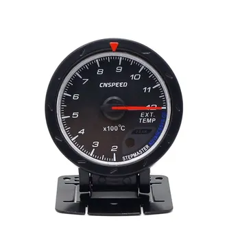 

Car Auto 12V 60MM Universal Exhaust Gas Temp Gauge Ext Temp Meter EGT With Holder Car Modified Instrument